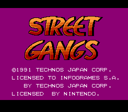 (E) Street Gangs